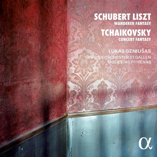 Wanderer Fantasy / Concert Fantasy - CD Audio di Franz Liszt,Franz Schubert,Pyotr Ilyich Tchaikovsky,Lukas Geniusas