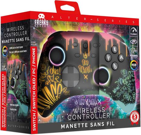 Controller Wireless Old School Alter Series PC/Switch - 5