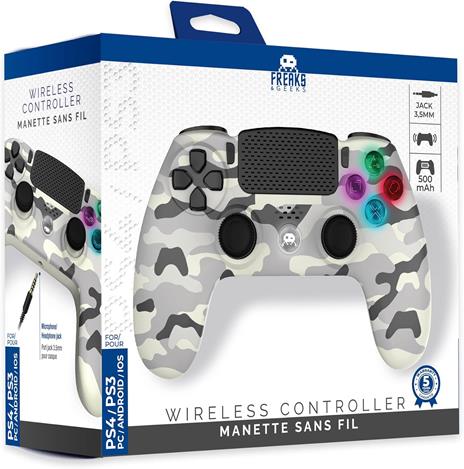 FREAKS PS4 Controller Wireless White Camo - 2