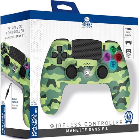 FREAKS PS4 Controller Wireless Green Camo V2 - 2