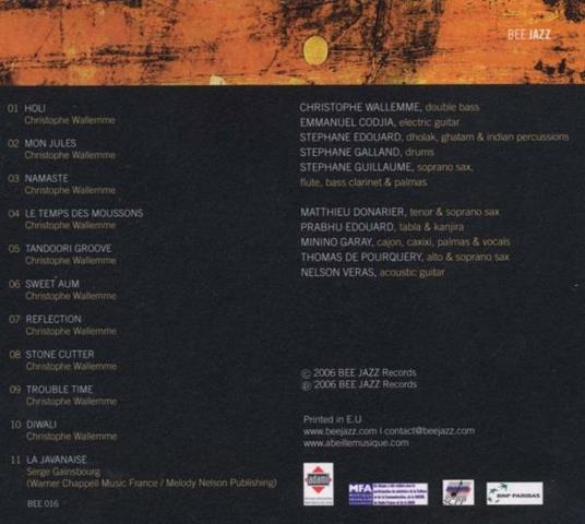 Namaste - CD Audio di Christophe Wallemme - 2