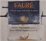 Musica per violoncello e pianoforte - CD Audio di Gabriel Fauré