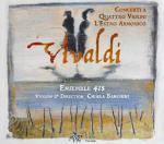 Concerti a 4 violini. L'estro armonico - CD Audio di Antonio Vivaldi,Ensemble 415,Chiara Banchini