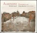 Sinfonie op.2 - CD Audio di Tomaso Giovanni Albinoni,Ensemble 415,Chiara Banchini