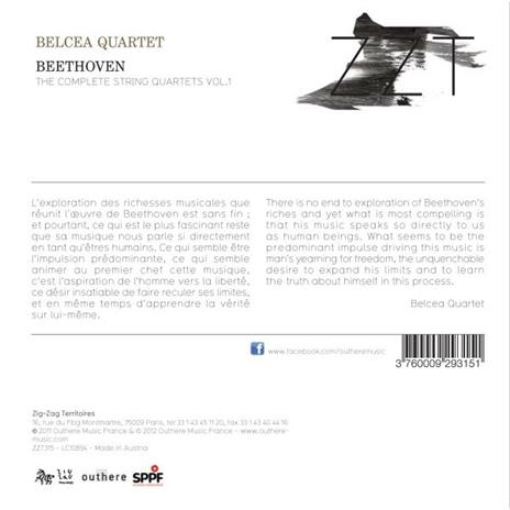 Quartetti vol.1 - CD Audio di Ludwig van Beethoven,Belcea Quartet - 2