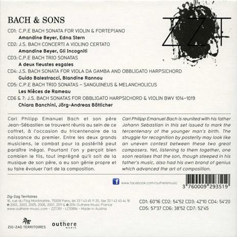 Bach & figli - CD Audio di Johann Sebastian Bach - 2