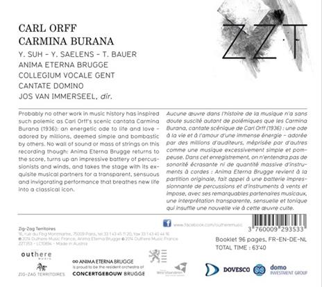 Carmina Burana - CD Audio di Carl Orff,Collegium Vocale Gent - 2