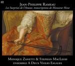 Les surprises de l'amour - CD Audio di Jean-Philippe Rameau,Stephan MacLeod,Monique Zanetti