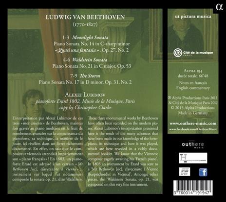 Sonate per pianoforte - CD Audio di Ludwig van Beethoven,Alexei Lubimov - 2