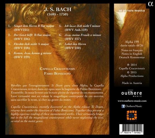 Mottetti Bwv 225-230 - CD Audio di Johann Sebastian Bach - 2