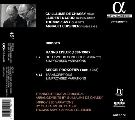 Bridges. Canzoniere di Hollywood - CD Audio di Sergei Prokofiev,Hanns Eisler - 2