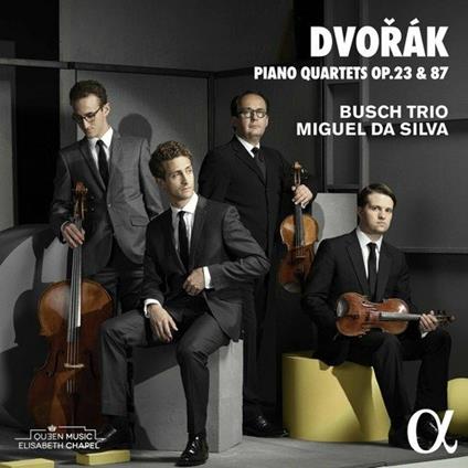 Quartetti per pianoforte n.1 e n.2 - CD Audio di Antonin Dvorak,Busch Trio
