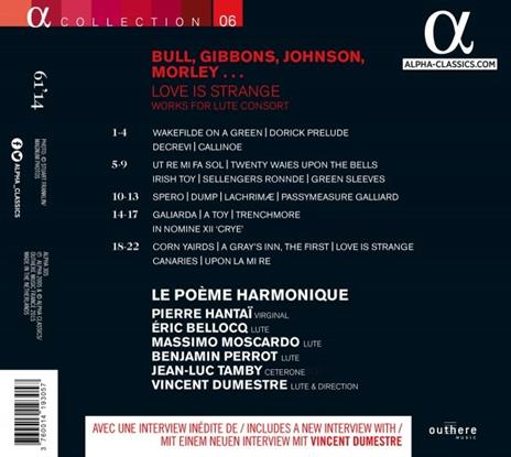 Love Is Strange - CD Audio di Le Poeme Harmonique - 2