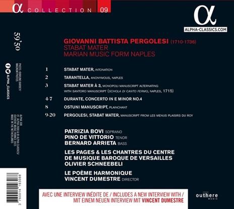 Stabat Mater - CD Audio di Giovanni Battista Pergolesi - 2