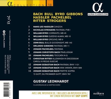 Recital - CD Audio di Gustav Leonhardt - 2