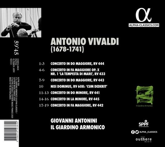 Concerti per flauto - CD Audio di Antonio Vivaldi,Giardino Armonico,Giovanni Antonini - 2