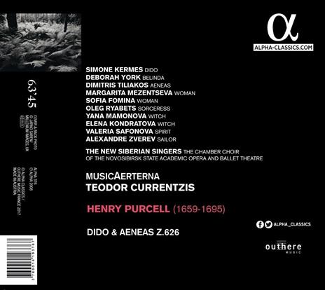 Dido & Aeneas - CD Audio di Henry Purcell,Simone Kermes,Deborah York,Dimitris Tiliakos,Musica Aeterna - 2