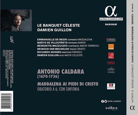Maddalena ai piedi di Cristo - CD Audio di Antonio Caldara - 2
