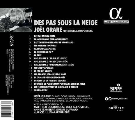 Des pas sur la neige - CD Audio di Joël Grare - 2