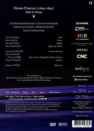 Henry Purcell. Dido and Aeneas (DVD) - DVD di Henry Purcell,Vivica Genaux - 2