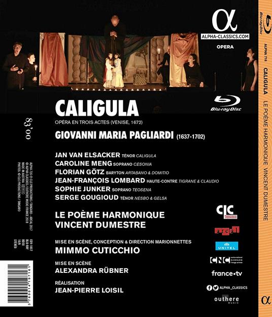 Caligula (Blu-ray) - Blu-ray di Vincent Dumestre - 2