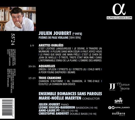 Ariettes oubliées - CD Audio di Julien Joubert - 2
