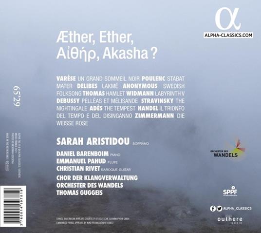 Aether - CD Audio di Sarah Aristidou - 2