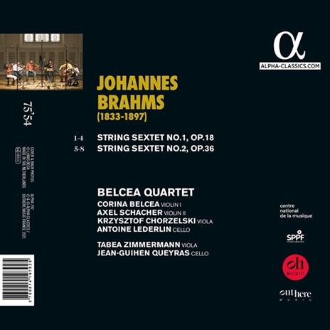 String Sextets - CD Audio di Johannes Brahms - 2