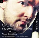 Sonate in trio - Concerti per flauto - CD Audio di Carl Philipp Emanuel Bach,Alexis Kossenko