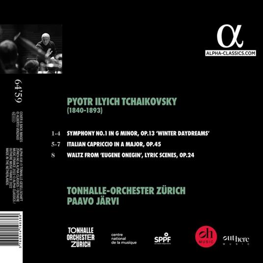 Symphony n.1 - CD Audio di Pyotr Ilyich Tchaikovsky,Paavo Järvi - 2