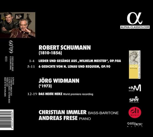 Das Heiße Herz - CD Audio di Robert Schumann - 2