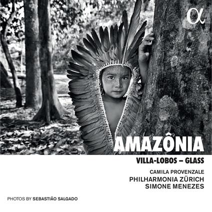 Amazonia - CD Audio di Philip Glass,Heitor Villa-Lobos