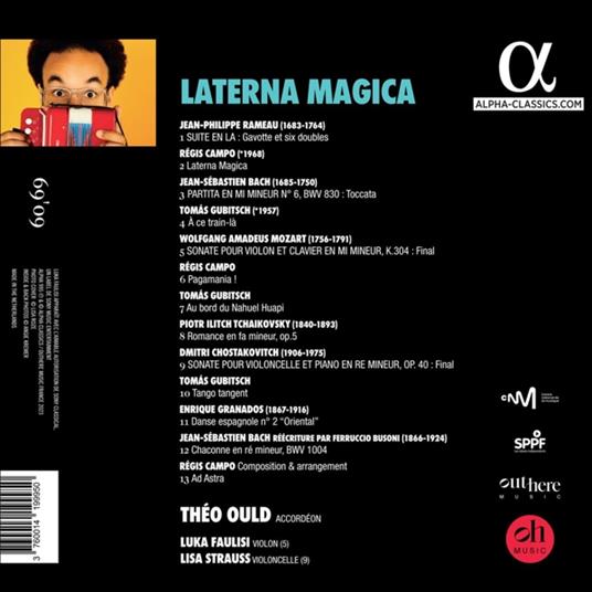 Laterna Magica - CD Audio di Johann Sebastian Bach,Théo Ould - 2