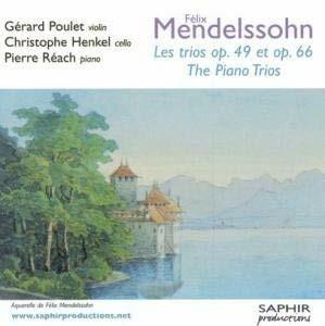 Klaviertrios - CD Audio di Felix Mendelssohn-Bartholdy