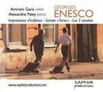 Sonate per violino - CD Audio di George Enescu