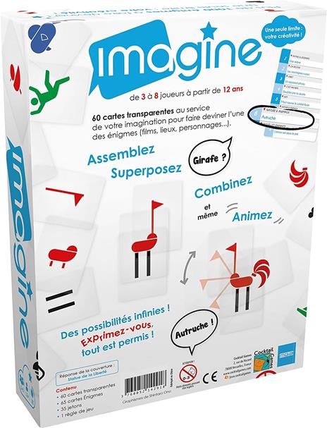 Imagine Asmodee Gioco di carte - 3