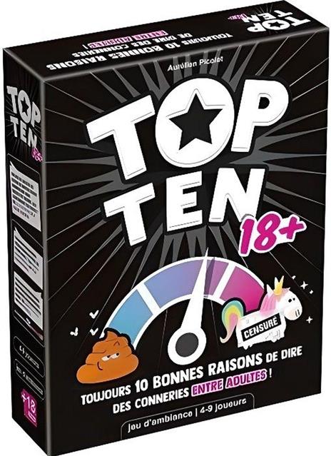 Cocktail Games Top Ten gioco da tavolo per 4-9 giocatori - 30 minuti