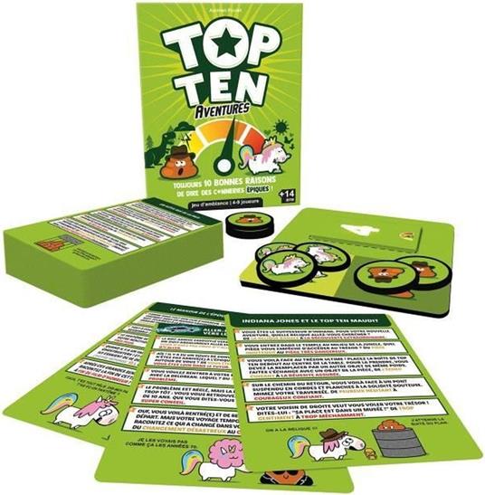 Gioco di società Top Ten Adventures