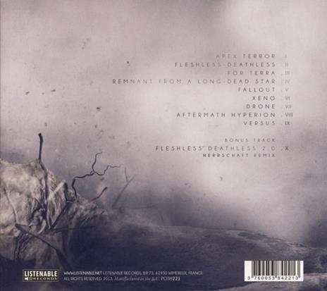 Apex Terror - CD Audio di Otargos - 2