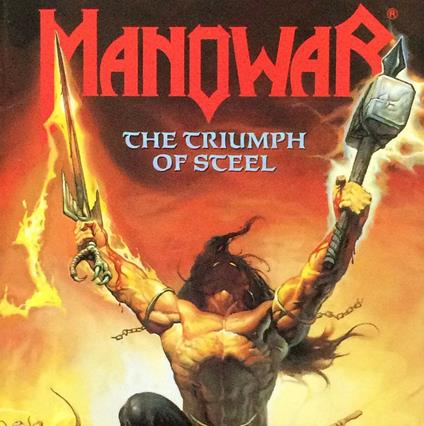 The Triumph Of Steel (Black & Yellow Coloured Vinyl) - Vinile LP di Manowar