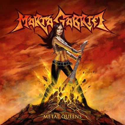 Metal Queens (Red Coloured Vinyl) - Vinile LP di Marta Gabriel