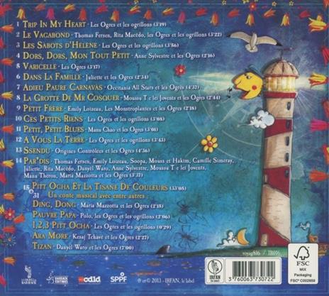 Pitt Ocha Et La Tisane.. - CD Audio di Ogres de Barback - 2