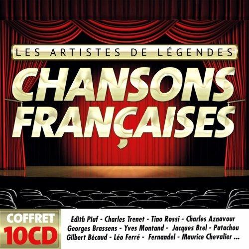 Chansons Françaises. Les Artistes De Legendes - CD Audio