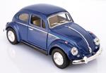 Volkswagen Maggiolino Blu Modellino Metallo C Molla Richiamo. Cm 13X7X6 1. 32 Per Bambini