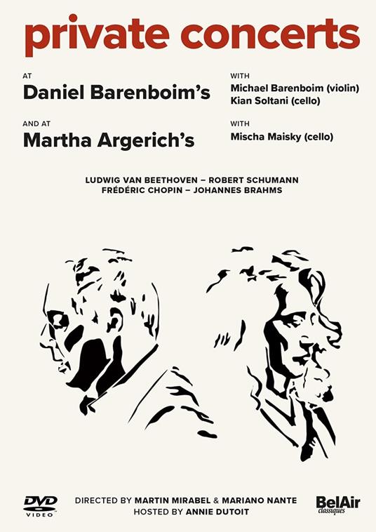 Private Concerts At D. Barenboim'S & M. Argerich'S (DVD) - DVD di Daniel Barenboim