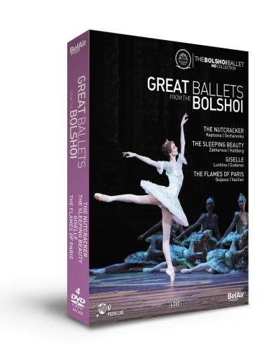 Breat Ballets from the Bolshoi (4 DVD) - DVD