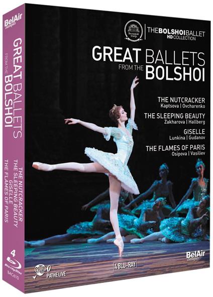 Bolshoi Ballet - Great Ballets From The Bolshoi (4 Blu-Ray) - Blu-ray