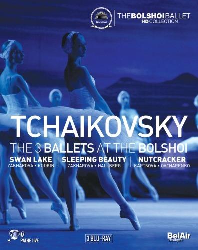 Pyotr Ilyich Tchaikovsky. The Three Ballets At The Bolshoi (3 Blu-ray) - Blu-ray di Pyotr Ilyich Tchaikovsky
