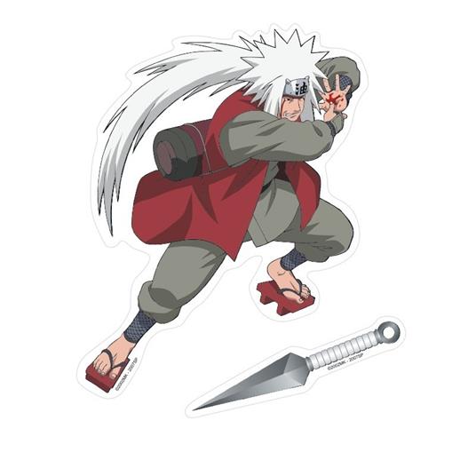 Adesivi Naruto Shippuden. 2 Fogli. Naruto e Jiraiya - 4