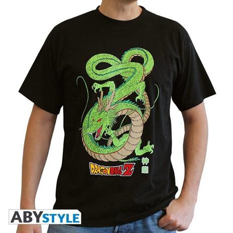 Dragon Ball. T-shirt Dbz/ Shenron Man Ss Black. Basic Extra Large